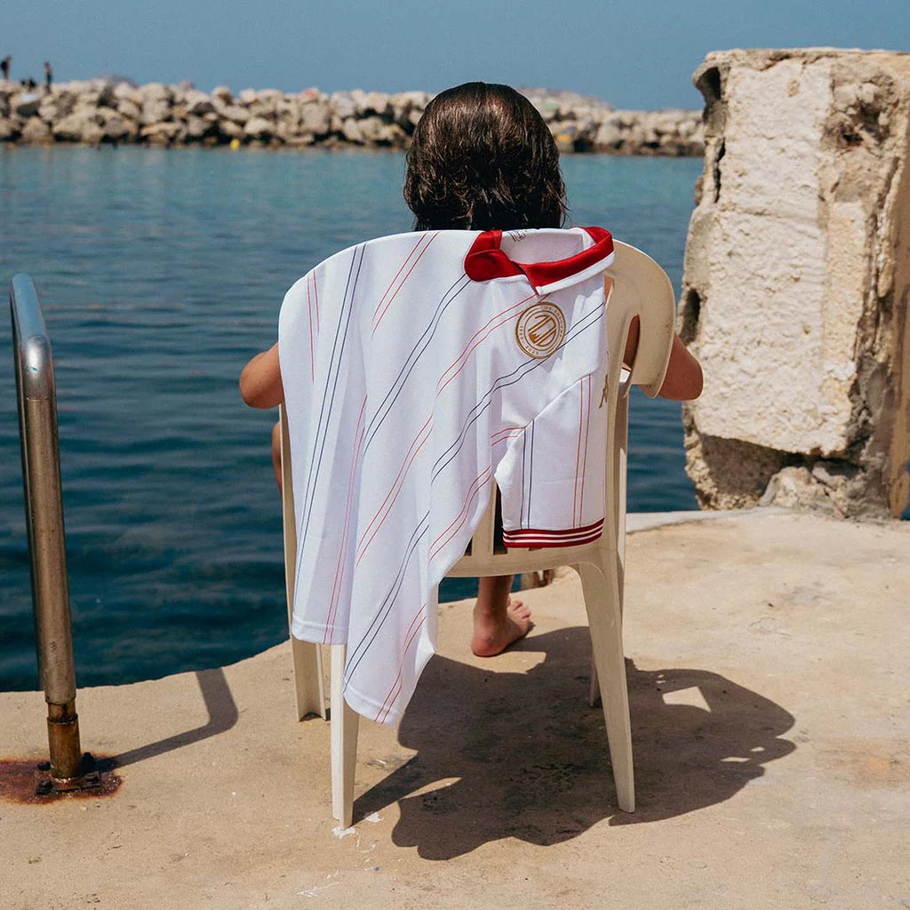 Maillot Centenaire Away US Endoume 25/26 Blanc Homme
