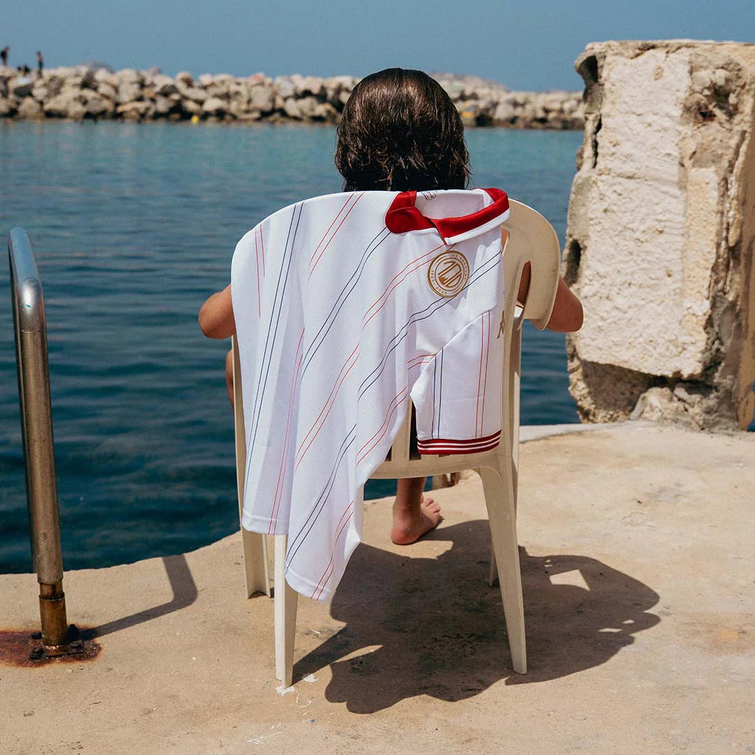 Maillot Centenaire Away US Endoume 25/26 Blanc Homme